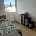 Cocon Azur Avec Vue Panoramique Sur - 4 アパート ニース