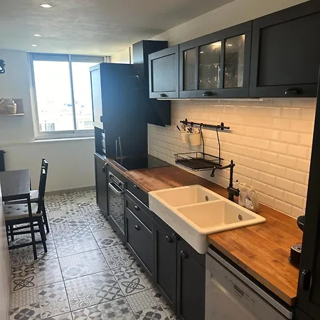 Apartman Cocon Azur Avec Vue Panoramique Sur - 4 Nizza