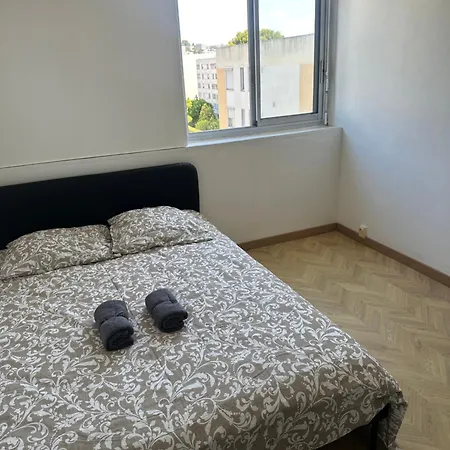 Cocon Azur Avec Vue Panoramique Sur Apartment Nizza