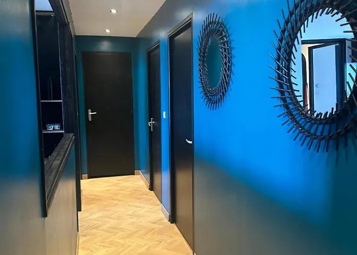 Cocon Azur Avec Vue Panoramique Sur - 4 * نيس