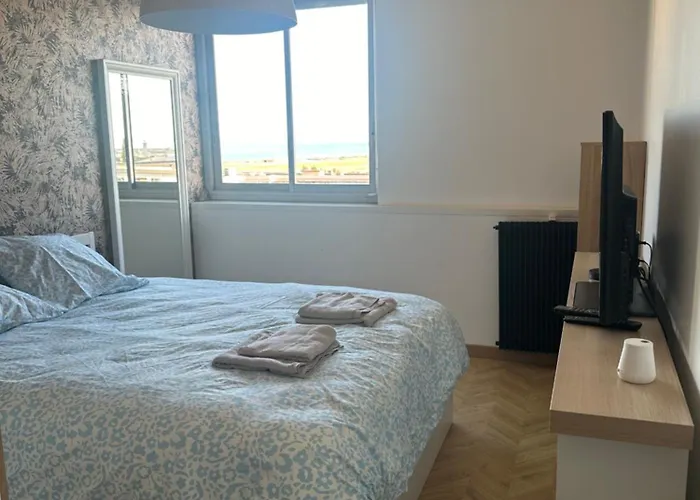 Cocon Azur Avec Vue Panoramique Sur - 4 شقة