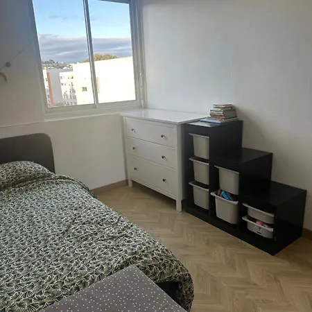 Cocon Azur Avec Vue Panoramique Sur - 4 아파트 니스